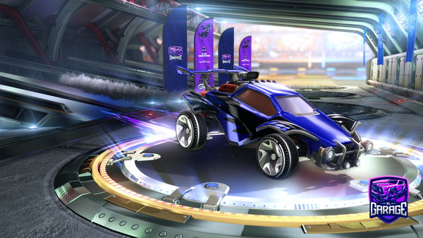 A Rocket League car design from BJM043