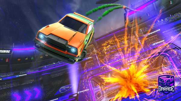 A Rocket League car design from Miselyr