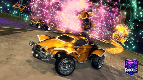 A Rocket League car design from mrelink