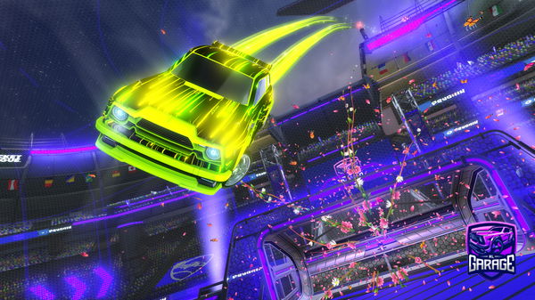 A Rocket League car design from megagamer1102