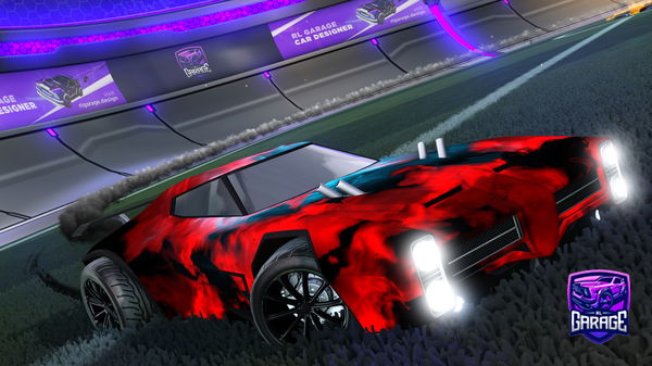 A Rocket League car design from CapebleCorgi