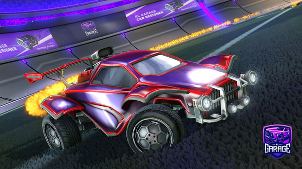 A Rocket League car design from Lavish987654321