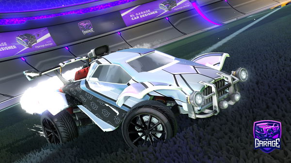 A Rocket League car design from Twitch_casalgamerplay