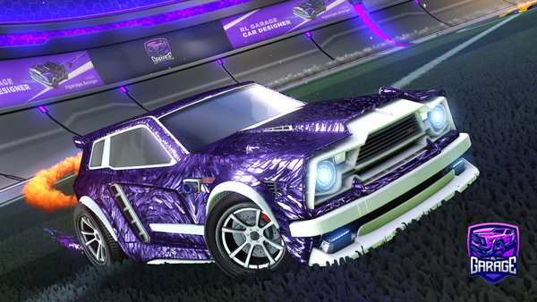 A Rocket League car design from itasefano