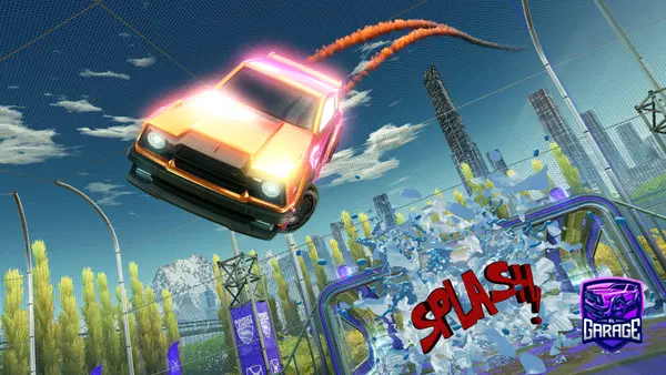 A Rocket League car design from Francophoneee