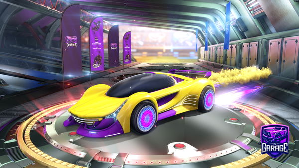 A Rocket League car design from ChatDisabled-RL