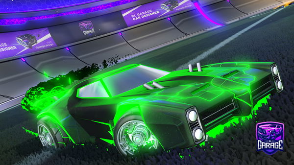 A Rocket League car design from zaddation