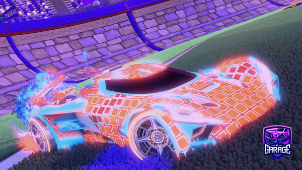 A Rocket League car design from Isiaha