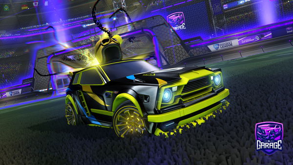 A Rocket League car design from Brennana