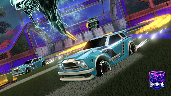 A Rocket League car design from Draakx-be