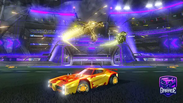 A Rocket League car design from intSyne