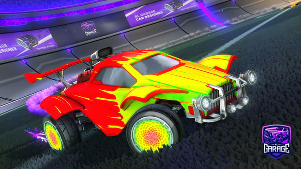 A Rocket League car design from dawid_zaporowski