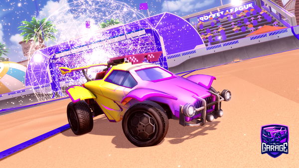 A Rocket League car design from Cobra_wildfire