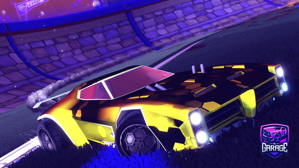 A Rocket League car design from Thetigeron13