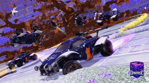 A Rocket League car design from Smurflss