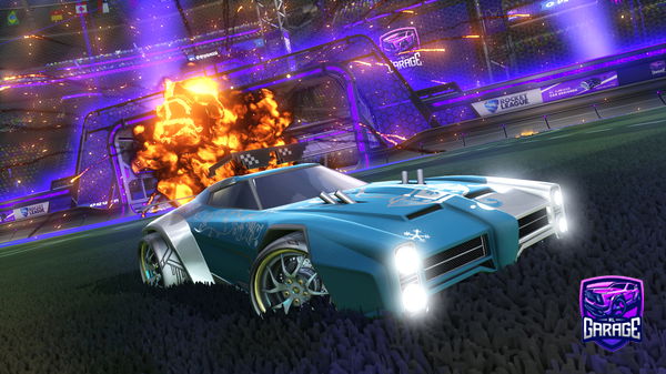 A Rocket League car design from noaruaux