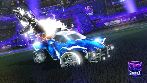 A Rocket League car design from BlueNinja6605