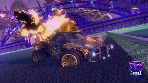 A Rocket League car design from Opc-Zacke