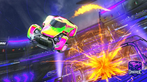 A Rocket League car design from XDIOIDX