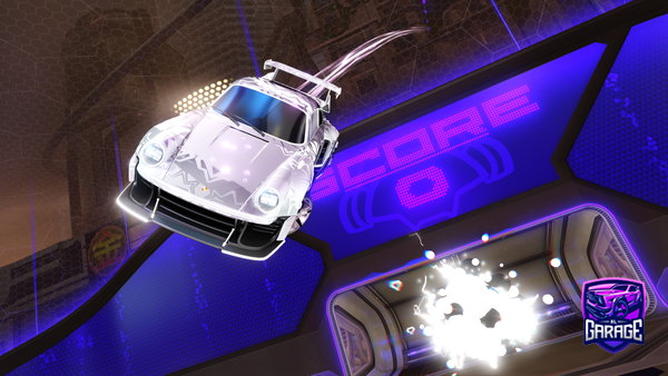 A Rocket League car design from Nya07