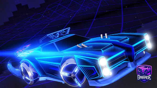 A Rocket League car design from cgonyt
