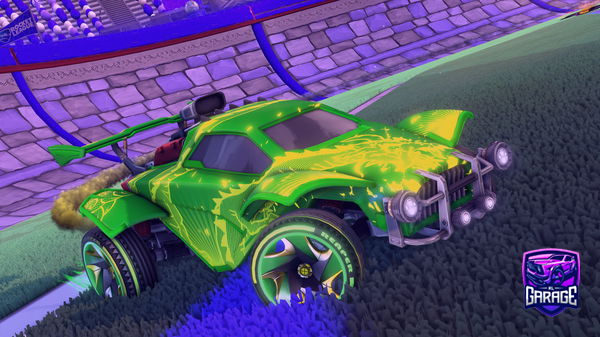 A Rocket League car design from TheGreatThing