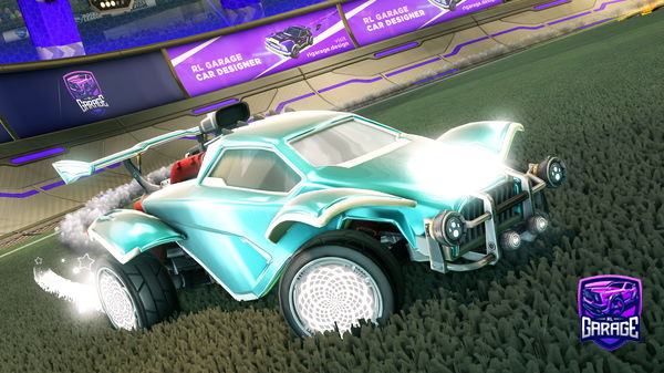 A Rocket League car design from 2boi