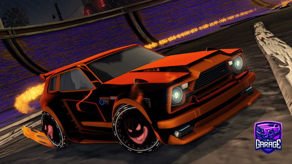 A Rocket League car design from GrandBass