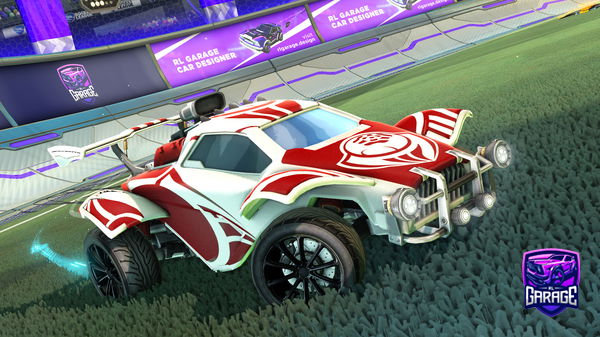 A Rocket League car design from Aviv14k
