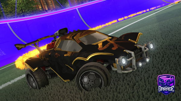 A Rocket League car design from Mewtwo77740