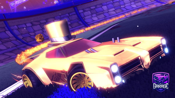 A Rocket League car design from Garou_DzZ