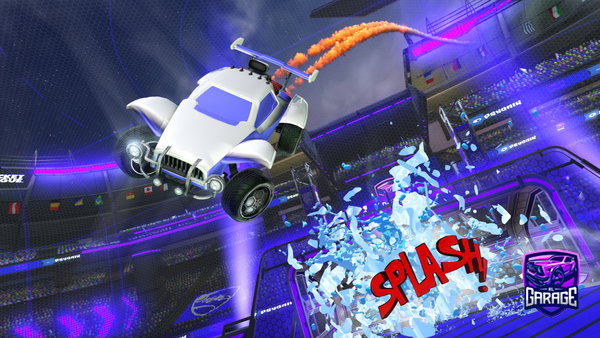A Rocket League car design from innStay