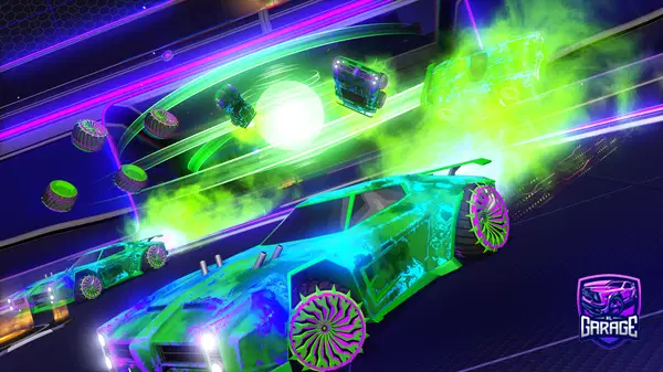 A Rocket League car design from MrRogers143