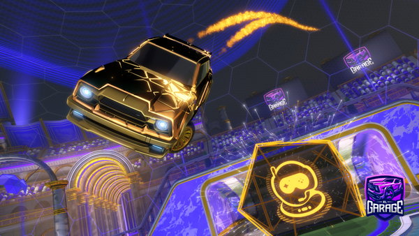 A Rocket League car design from GhxstZenz