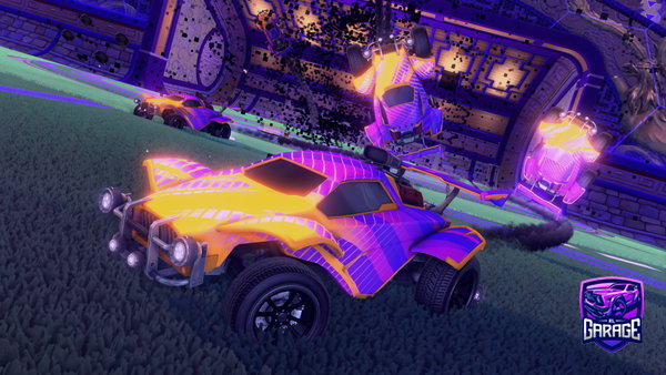 A Rocket League car design from Tacobell4378