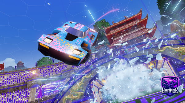 A Rocket League car design from Hxpnotizedd