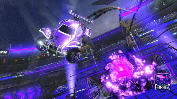 A Rocket League car design from wedie69