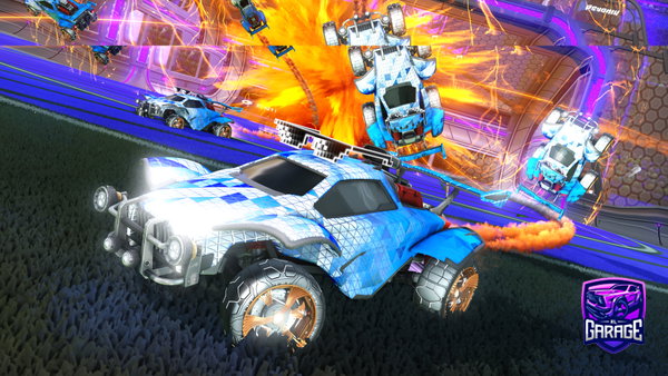 A Rocket League car design from CJWHITE0931
