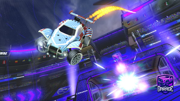 A Rocket League car design from SledgeRL