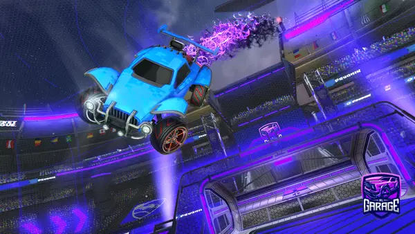 A Rocket League car design from rruss2010