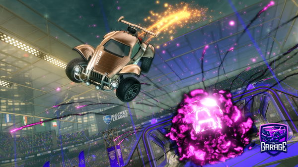 A Rocket League car design from luquetadeus