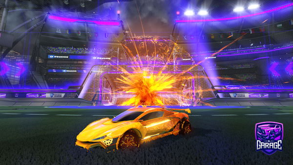 A Rocket League car design from Vicrul