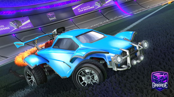 A Rocket League car design from Stybar