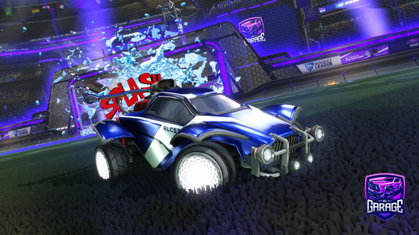 A Rocket League car design from Karamilk