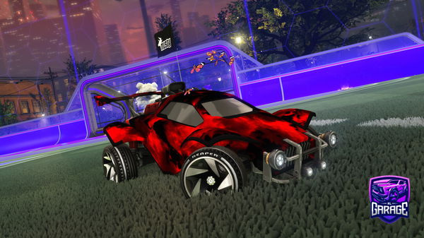 A Rocket League car design from iflu4210