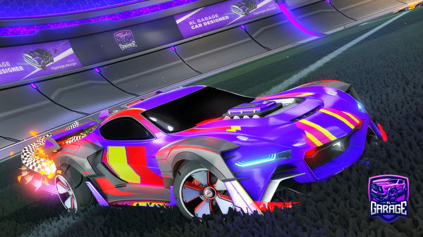 A Rocket League car design from DeathCrafter