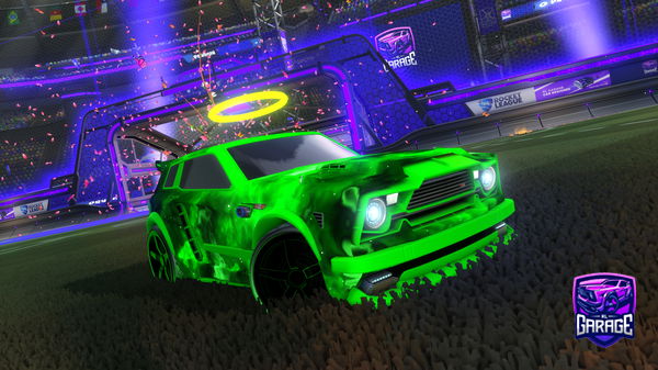 A Rocket League car design from Doopnoscope