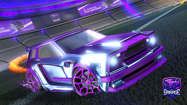 A Rocket League car design from Pawniward