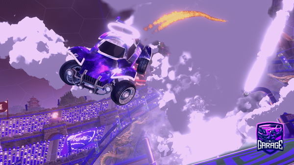 A Rocket League car design from MoTe-104