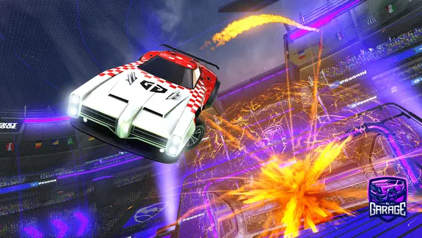A Rocket League car design from Kobzar